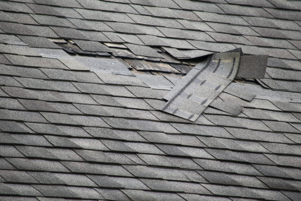 Sherman roofing damage