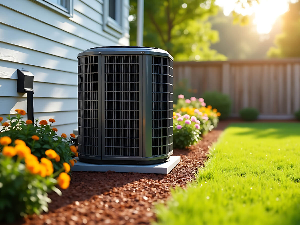 Properly Functioning Home AC System in Frisco Texas