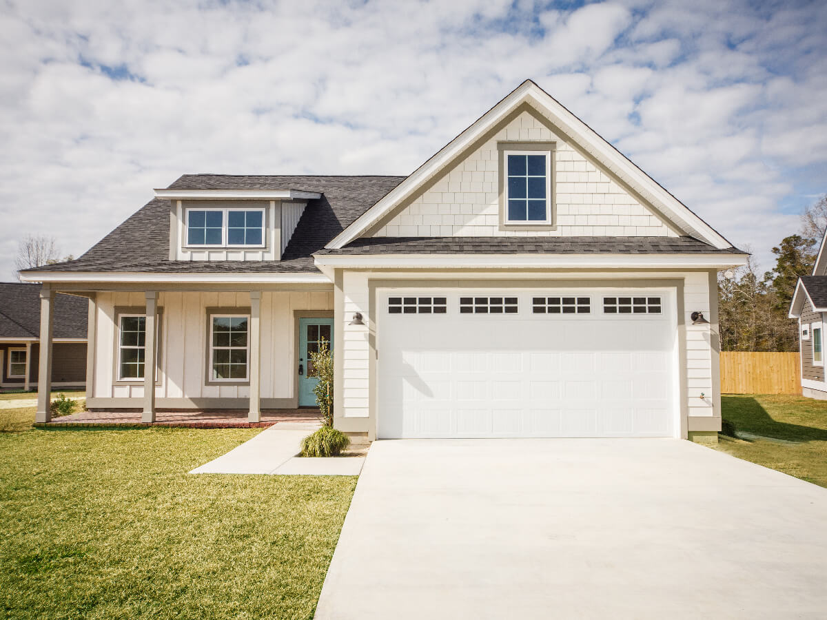 New Garage Door on Home in Frisco Texas