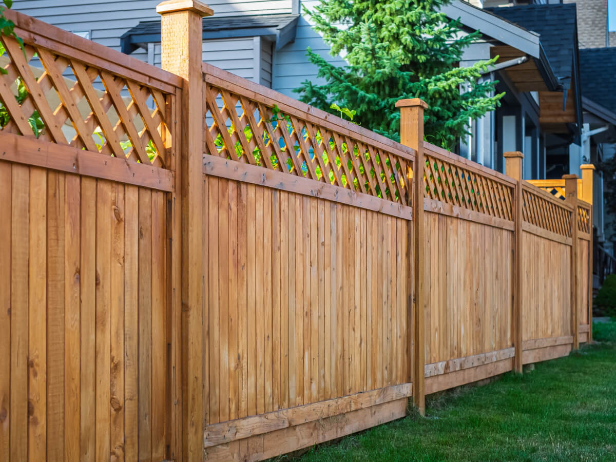 New Residential Fence in Frisco Texas